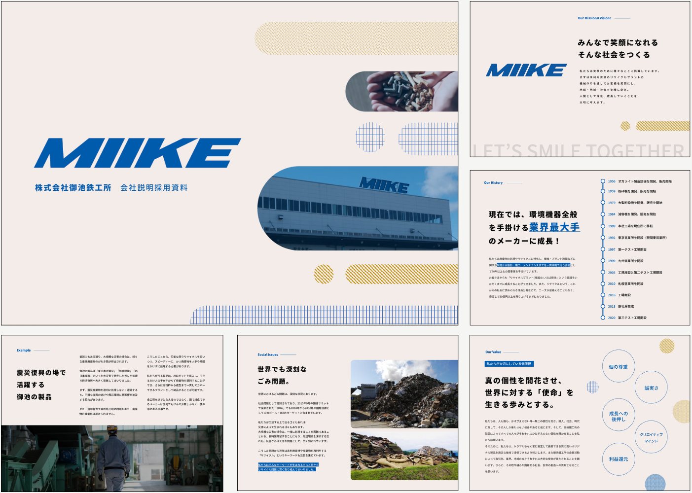 Works 御池鐵工所 合説スライド